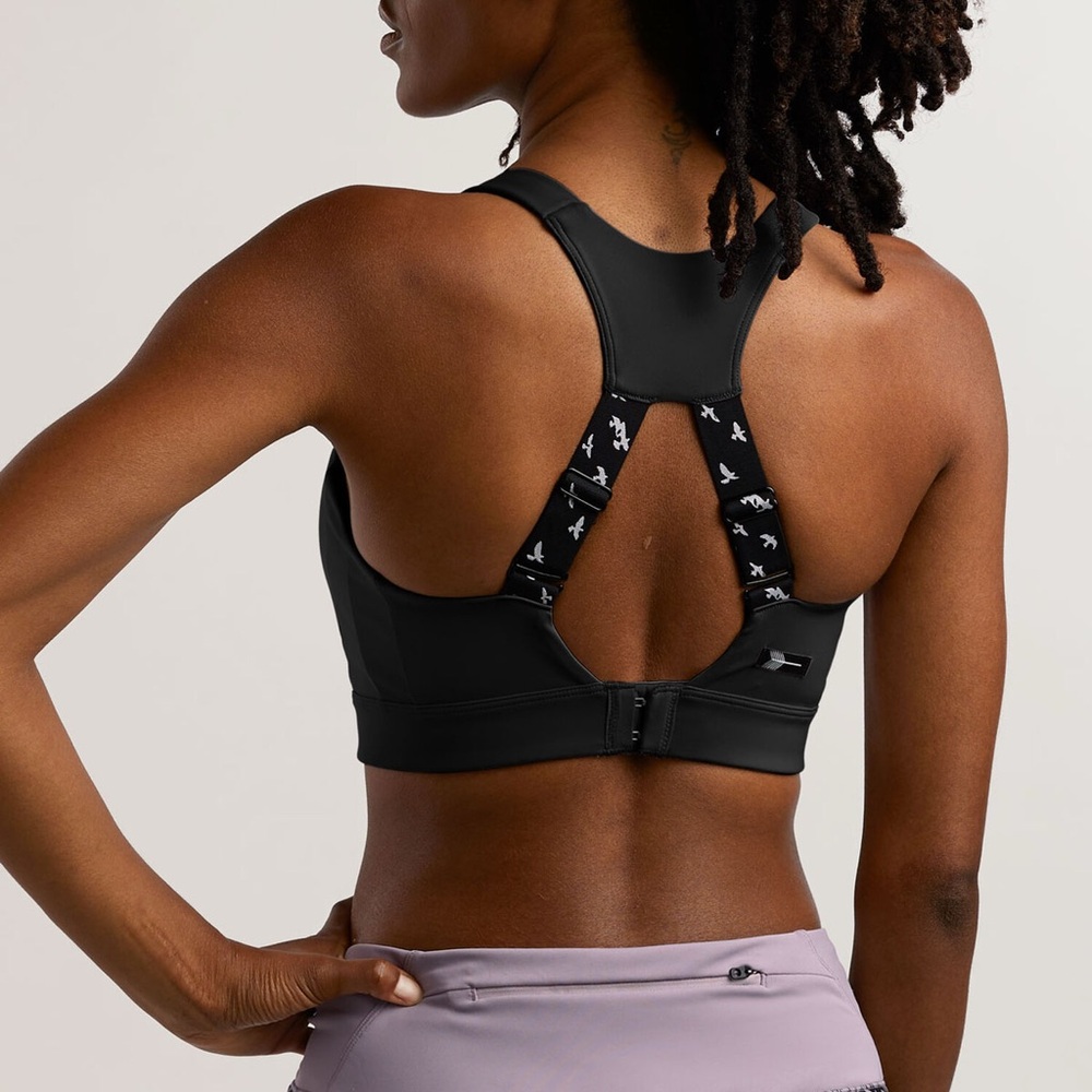 Oiselle Boom Sports Bra 32DD Redwood - Picture 3 of 7